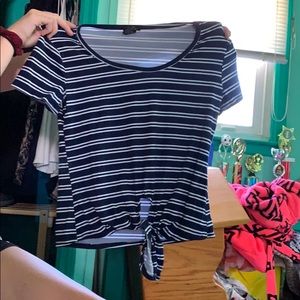 rue 21 tied tee shirt